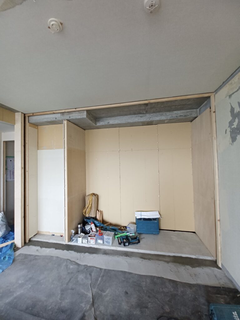西区分譲マンション　M様邸LDK　進捗