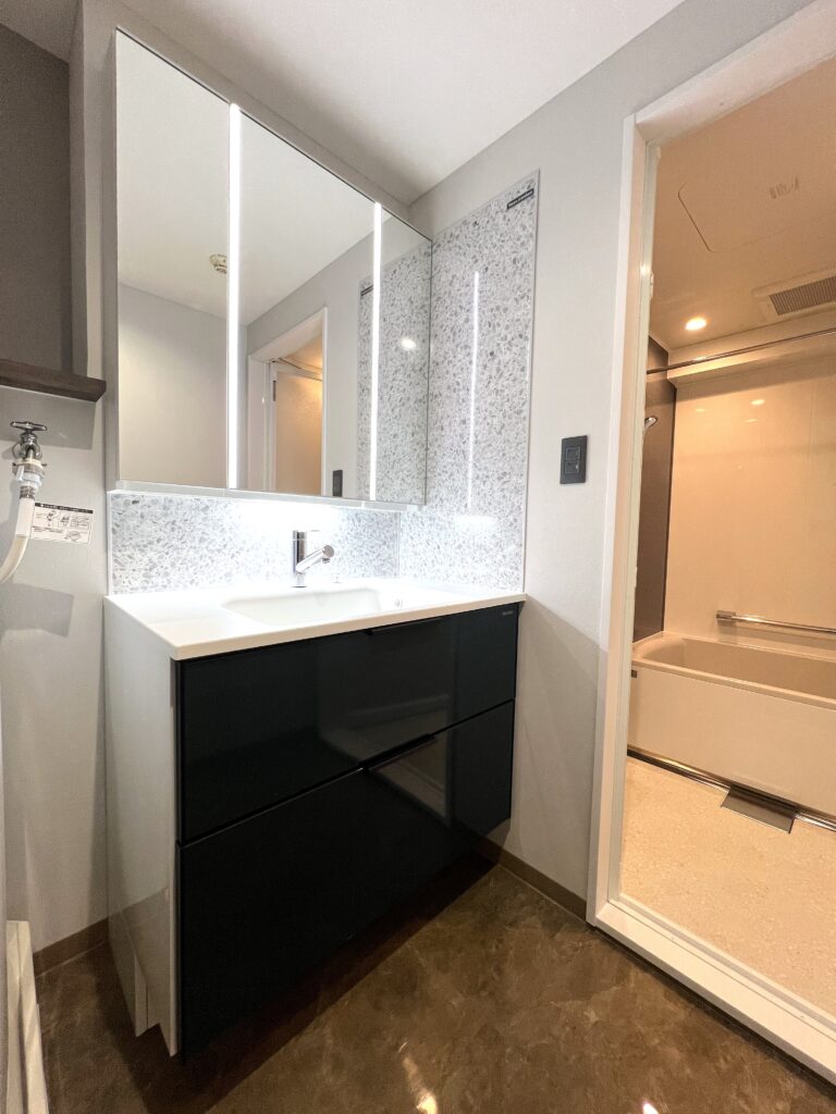 佐伯区分譲マンション　S様邸完工＜洗面所＞