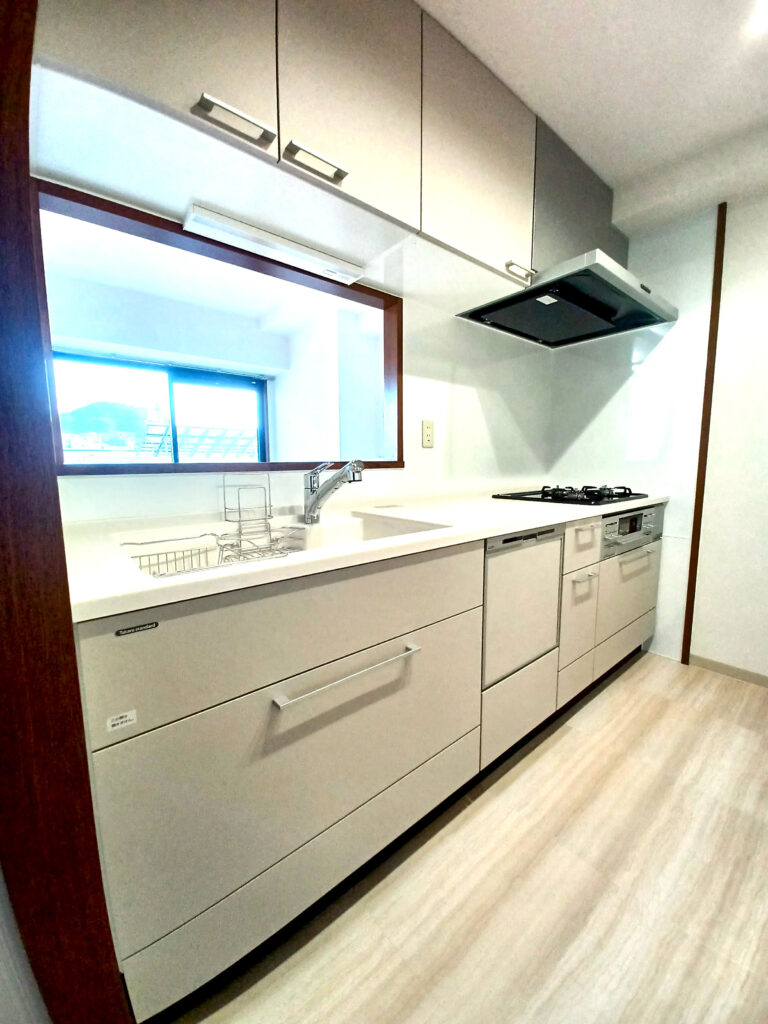 南区分譲マンション　H様邸完工＜キッチン＞